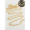 7 mm Noktalı Oval Zincir 1 metre
