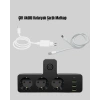 7 Portlu Çoklu Priz Usb Ve Type-c Girişli Akıllı Güç Ünitesi