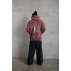 98 Baskılı Kapşonlu Sweat - Gül Kurusu