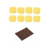 9lu Set Araba Kapı Kolu Koruyucu Çizilme Önleyici Şeffaf Sticker Film Koruma Seti