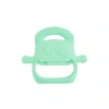 Açık Yeşil Bebek Silikon Diş Kaşıyıcı