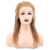 Afro Dalga Front Lace Gerçek Tül Peruk - Balköpüğü - 60-65cm