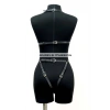 Ağı Bölgesi Açık Deri Fantezi Giyim, Deri Deri Body Harness - Brf790