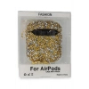 Airpods 2 (2.nesil) Mira Taşlı Kılıf - Gold