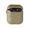 Airpods 2 (2.nesil) Spell Simli Kılıf - Gold