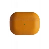 Airpods 3 (3.nesil) 405 Deri Kılıf - Turuncu