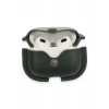 Airpods 3 (3.nesil) Çanta Deri Kılıf - Haki Yeşil