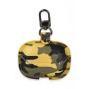 Airpods 3 (3.nesil) Çanta Kamuflaj Deri Kılıf - Sarı