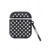 Airpods 3 (3.nesil) Spor Delikli Kılıf - Siyah-Beyaz