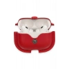 Airpods Pro 2 (2.nesil) Çanta Deri Kılıf - Kırmızı