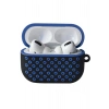 Airpods Pro 2 (2.nesil) Spor Delikli Kılıf - Siyah-Mavi