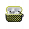 Airpods Pro 2 (2.nesil) Spor Delikli Kılıf - Siyah-Sarı