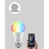 Akıllı 9W RGBW LED Ampul, tasaruflu romantik ışıklı