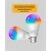 Akıllı 9w Rgbw Led Ampul, Tasaruflu Romantik Işıklı