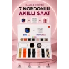 Akıllı Saat Bluetooth Kulaklık Hediyeli Bildirim Görme Sesli Görüşme Çoklu Kordon