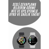 Akıllı Saat Uyku Ve Sağlık Takibi Nfc Uyumlu Bluetoooth Bağlantılı Android İos Uyumlu
