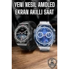Akıllı Saat Yeni Nesil 2024 Model Metal Kordonlu Bluetooth Bağlantılı