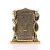 Allah Muhammed Yazılı Gül Kabe Kapısı Gold Biblo 25 cm-024