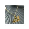 Allah Yazılı Uçlu Kolye