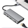 Ally 10 İn 1 Hdmı Vga Rj45 Pd Usb 3.0 Hub Adaptör Çoklayıcı