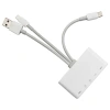 Ally 3 İn1  İphone+usb C+ Usb A Kamera Okuyucu Kart Okuyucu