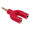 Ally 3.5 Mm Kulaklık Mikrofon Çoklayıcı 3.5 Mm Splitter Dönüştürücü