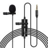 Ally 3.5mm Universal Lavalier Kablolu Yaka Mikrofonu 6 Metre