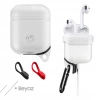Ally Apple Airpods İçin Premium Silikon Kılıf Anahtarlıklı