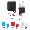 Ally Apple Airpods İçin Premium Silikon Kılıf Anahtarlıklı