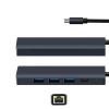 Ally Byl-2302 5 In 1 Type-c To Usb + Type-c + Ethernet Dönüştürücü Çoğaltıcı Hub