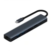 Ally Byl-2303 7 In 1 Type-c To Usb + Type-c + Ethernet + Kart Okuyucu + Hdmı Dönüştürücü Çoğaltıcı H