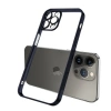 Ally Fashion Series İphone 13 Pro Max Kılıf Renkli Kenar Lazer Çerçeveli Silikon Kılıf