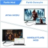 Ally Hdmı To Hdmı 8k 2.1uhd Mıknatıs Başlıklı Çevirici Otg Adaptör