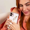Ally İphone 11 6.1inç Kılıf Kalp Bileklik Tutuculu Lüx Silikon Askılı Kılıf