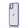 Ally İphone 12 - 12 Pro 6.1inç Kılıf Parlak Renkli Çerçeveli Ultra Lüx Tpu Silikon Kılıf