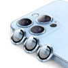 Ally İphone 13 Pro -13 Pro Max 3d Metal Çerçeveli Kamera Lens Koruyucu