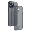 Ally İphone 13 Pro Max 6.7inch Frosted Glass Şeffaf Kamera Korumalı Kılıf