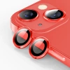 Ally İphone 14-14 Plus 3d Metal Çerçeveli Kamera Lens Koruyucu