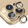 Ally İphone 14 Pro-14 Pro Max 3d Metal Çerçeveli Kamera Lens Koruyucu