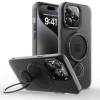 Ally İphone 14 Pro İçin Magsafe Uyumlu Standlı Manyetik Silikon Kılıf