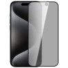 Ally İphone 15 Pro 3d Full Privacy Gizlilik Cam Ekran Koruyucu Anti-spy