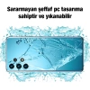 Ally Sm Galaxy A13 4g Kılıf Kamera Korumalı Ultra İnce Şeffaf Silikon-(5775)
