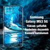 Ally Sm Galaxy M53 Kılıf Kamera Korumalı Ultra İnce Şeffaf Silikon Kılıf