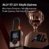 Ally St-221d Pro Akıllı Hava Kompresörü Araç Kablosuz Hava Pompası-(5775)