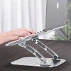 Ally  T602 Ayarlanabilir Katlanır Isı Havalandırmalı Alüminyum Laptop Standı