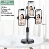 Ally Tripod Üçlü Telefon Tutucu Stand Youtuber Canlı Yayın Selfie Tiktok Makeup