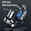 Ally Turbocharge 75w Araç Şarj Cihazı – Çift Port (usb-c + Usb-a