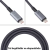 Ally Usb 3.2 100w Type-c To Type-c 8k Görüntü-data Ve Ultra Hızlı Şarj Kablosu 1 Metre-(5775)