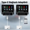 Ally Usb+type-c Android Kablosuz Carplay Adaptör Çevirici - Youtube Netflix Tiktok Video Yansıtıcı