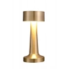 Altın Rengi Masa Ve Gece Lambası Dokunmatik Şarjlı Masa Lambası
